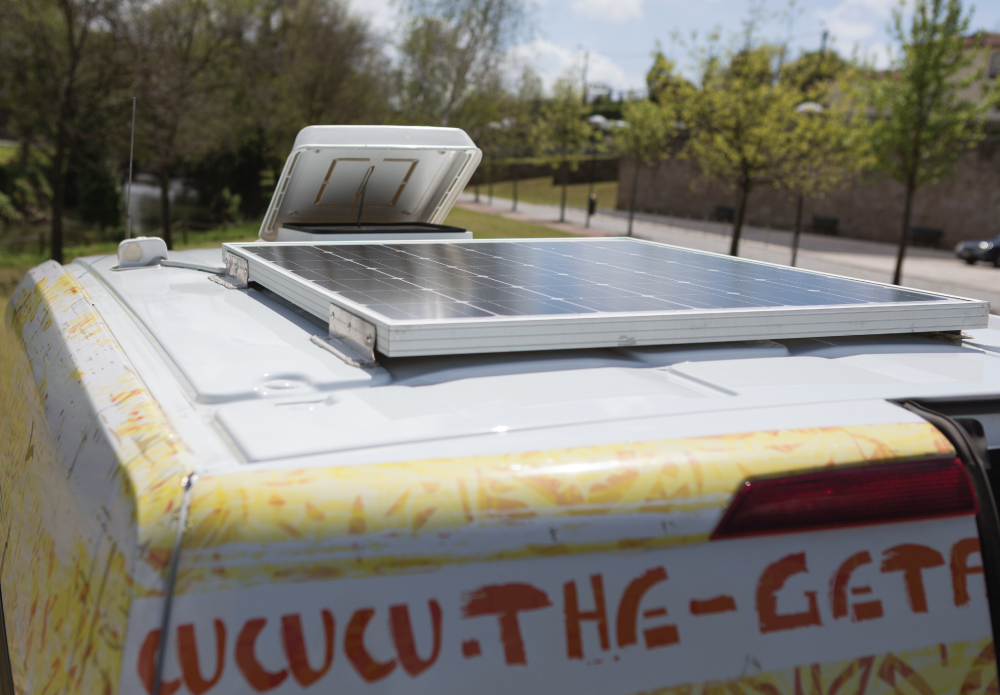 Our vans solar panel